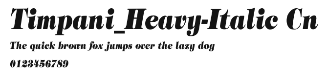 Timpani_Heavy-Italic Cn Preview