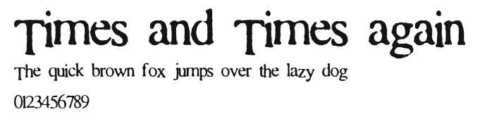 Times and Times again Preview