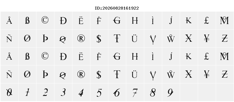 Character Map