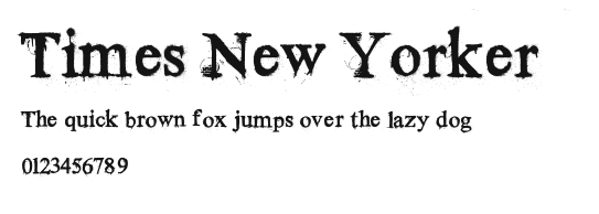 Times New Yorker Preview