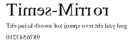 Times-Mirror Preview
