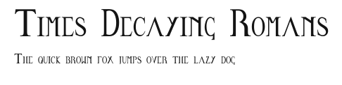 Times Decaying Romans Preview