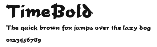 TimeBold Preview