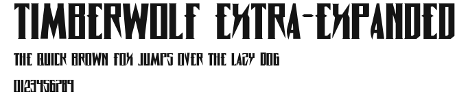 Timberwolf Extra-expanded Preview