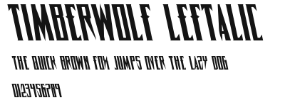 Timberwolf Leftalic Preview