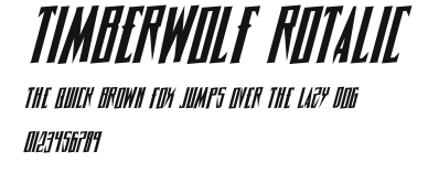 Timberwolf Rotalic Preview