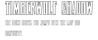 Timberwolf Shadow Preview