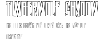 Timberwolf Shadow Preview