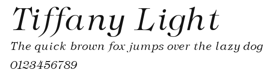 Tiffany Light Preview