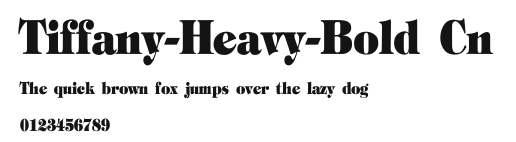 Tiffany-Heavy-Bold Cn Preview