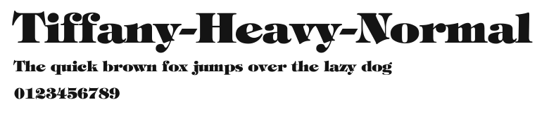 Tiffany-Heavy-Normal Preview