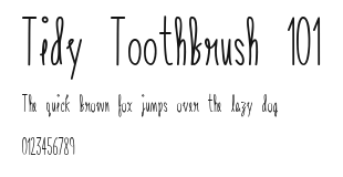 Tidy Toothbrush 101 Preview
