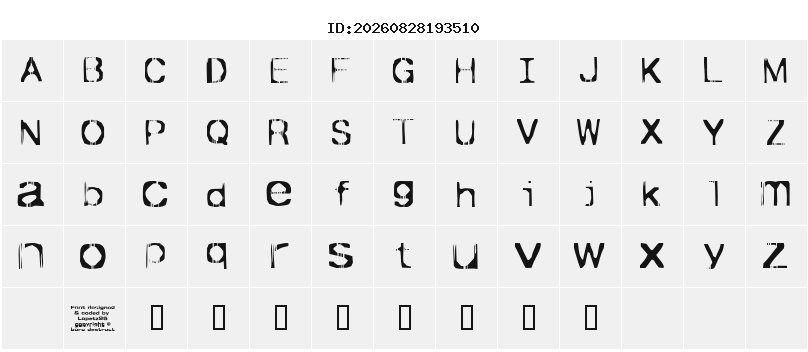 Character Map