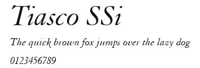 Tiasco SSi Preview