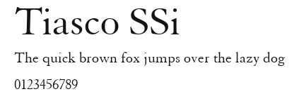 Tiasco SSi Preview