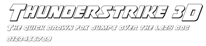 Thunderstrike 3D Preview