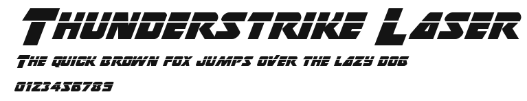 Thunderstrike Laser Preview