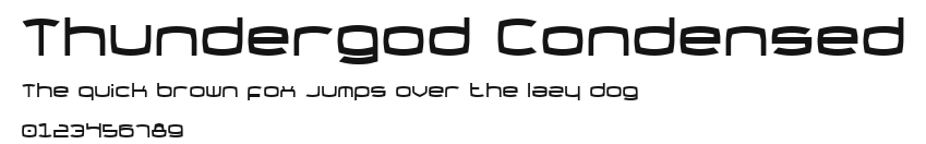 Thundergod Condensed Preview