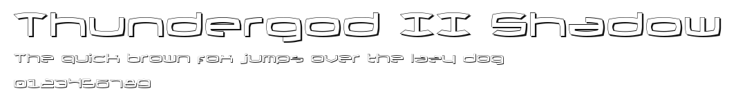 Thundergod II Shadow Preview
