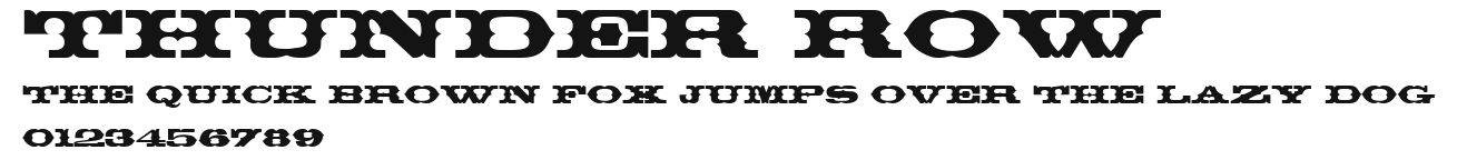 Thunder row Preview