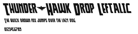Thunder-Hawk Drop Leftalic Preview