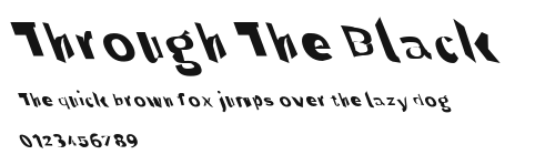 Through The Black Preview