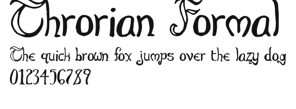 Throrian Formal Preview