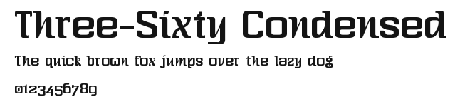 Three-Sixty Condensed Preview