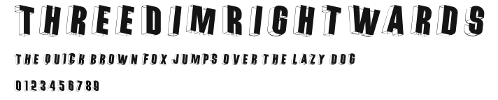 ThreeDimRightwards Preview