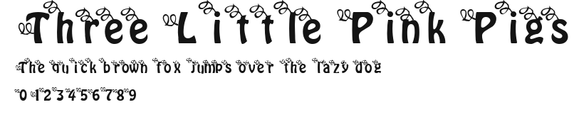 Three Little Pink Pigs Preview