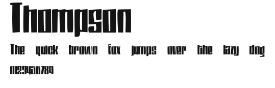 Thompson Preview