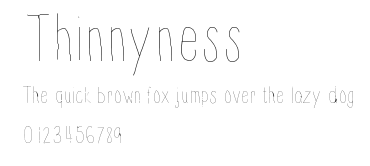 Thinnyness Preview