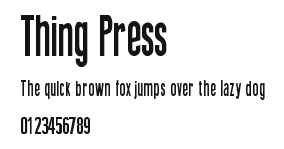 Thing Press Preview