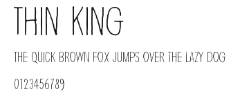 Thin king Preview