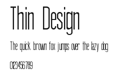 Thin Design Preview