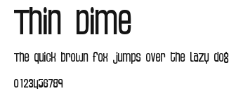 Thin Dime Preview