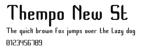 Thempo New St Preview