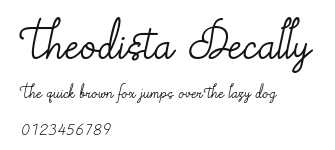 Theodista Decally Preview