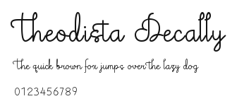 Theodista Decally Preview