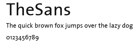 TheSans Preview