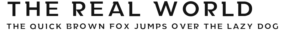 The Real World Preview