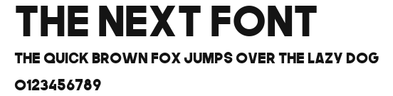 The Next Font Preview