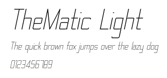 TheMatic Light Preview