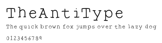 TheAntiType Preview