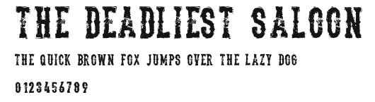 The Deadliest Saloon Preview