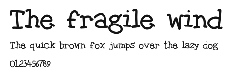 The fragile wind Preview