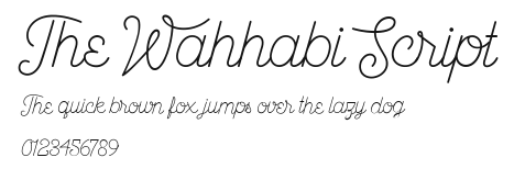 The Wahhabi Script Preview