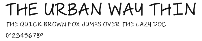 The Urban Way Thin Preview