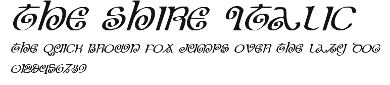 The Shire Italic Preview