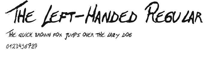 The Left-Handed Regular Preview